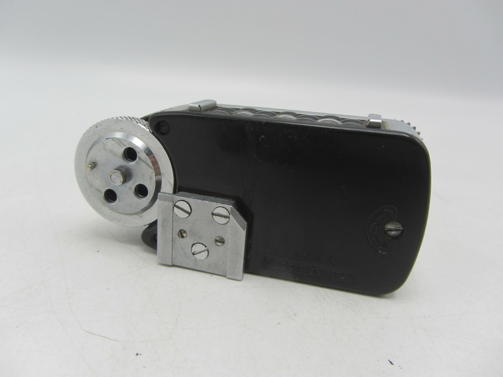 Leitz Leica MC Chrome Camera Shoe Mount Light Meter - Responds to Light