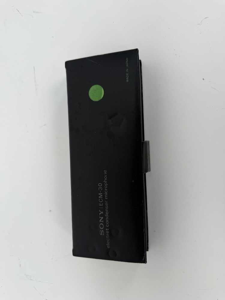 Sony ECM-30 Electret Condenser Microphone