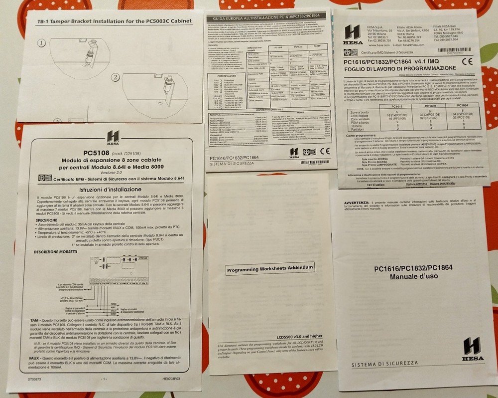 Hesa PC1864 Home Theft