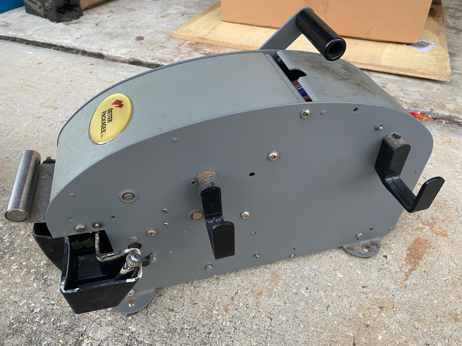 Better Pack 333 Plus Manual Gummed Tape Dispenser Excellent Used Condition