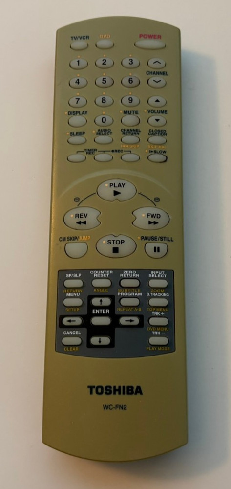 Toshiba WC-FN2 Remote Control