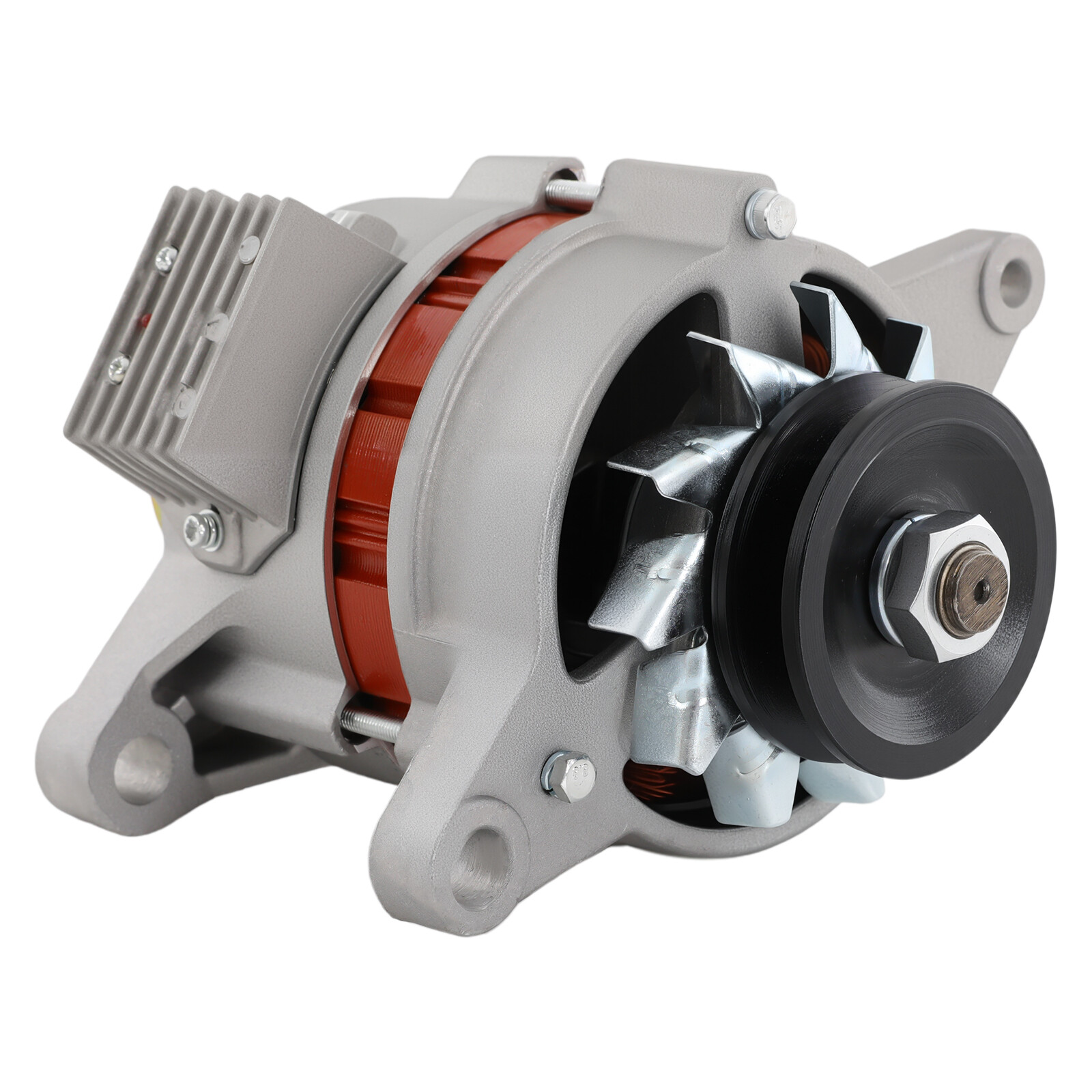 1KW PMA Permanent Magnet Generator AC Brushless Low Rpm Alternator Double Wheel