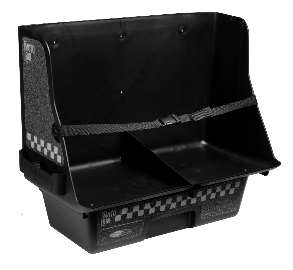 MotoConcepts MotoBin Helmet Bay Storage Shelf Trailer Accessory
