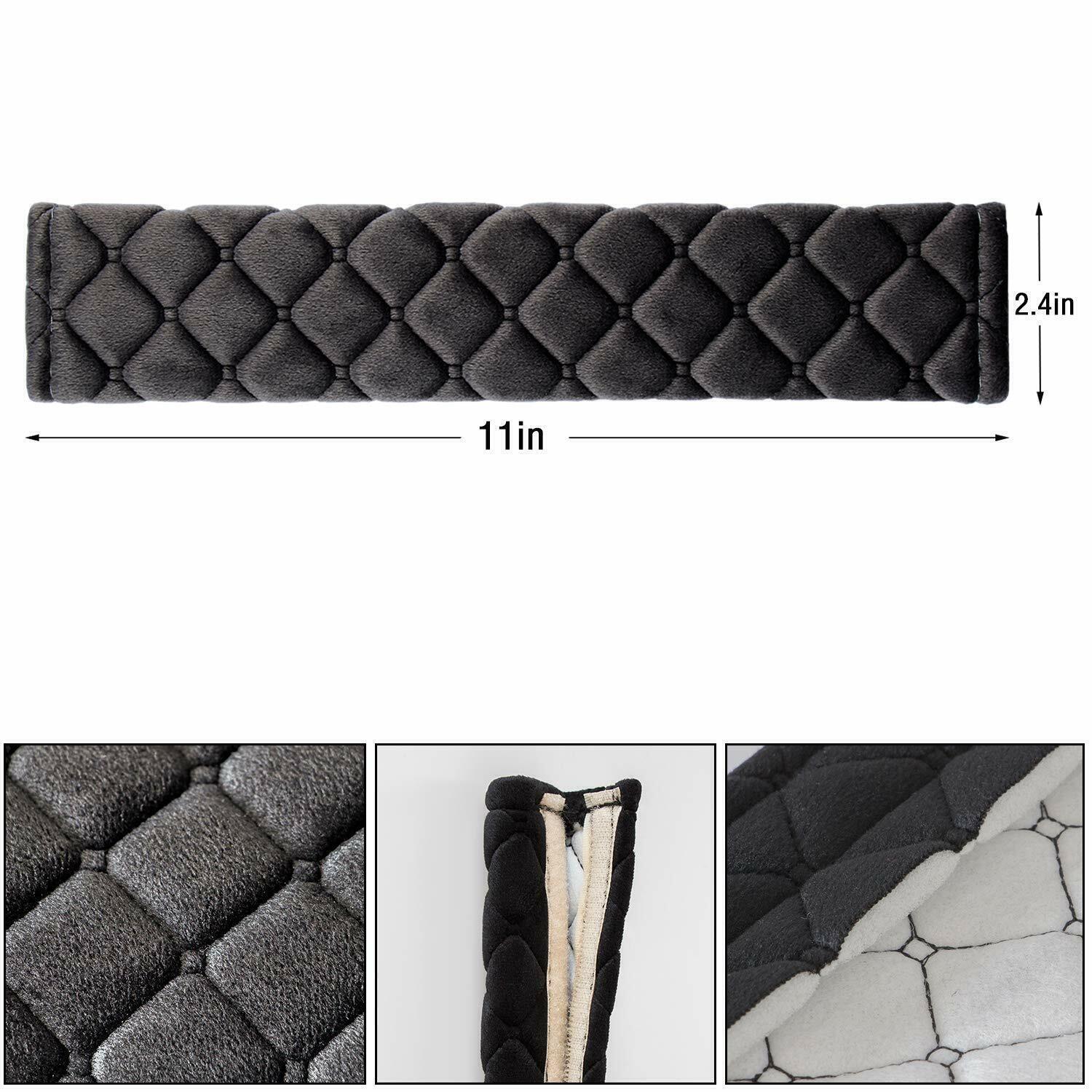 4Pcs Car Safety Seat Belt Shoulder Pad Cover Cushion Harness Comfortable Driving