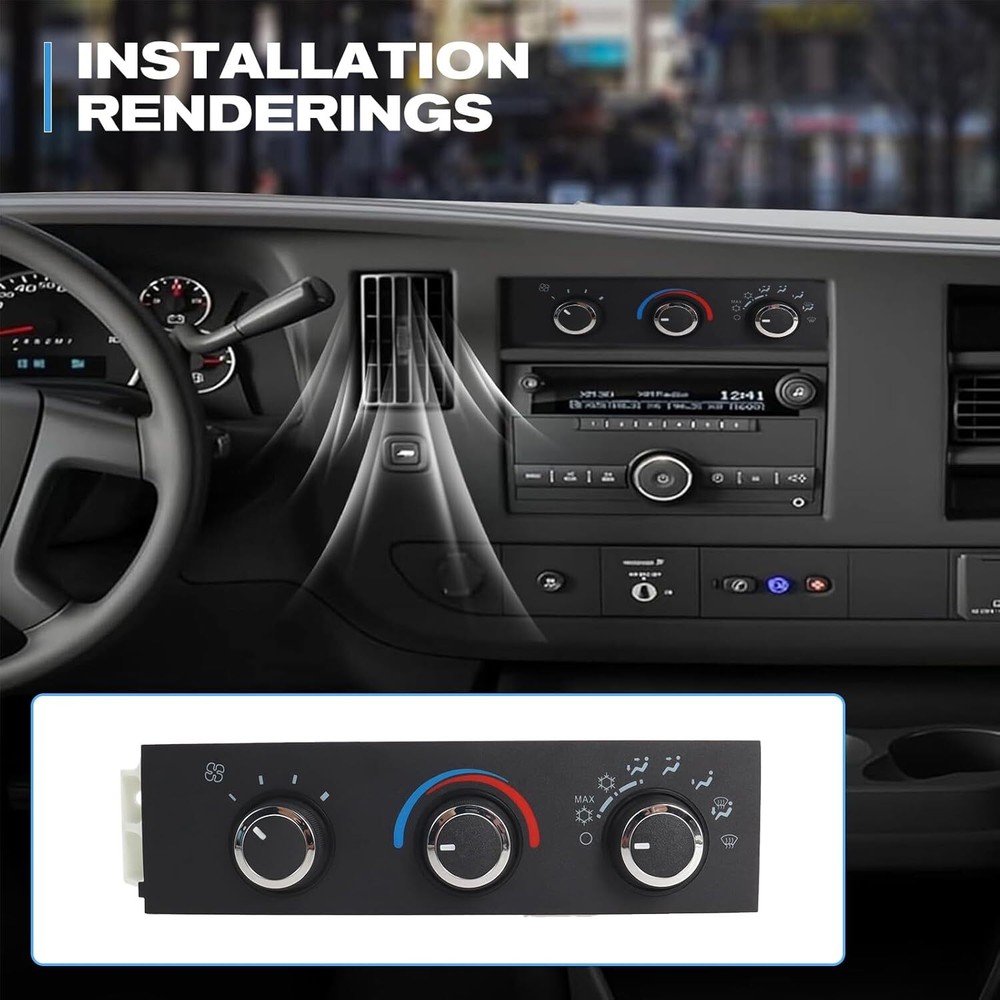 599-217 Climate Control Module For Dorman Chevy GMC Van 96-20 Express Ventur