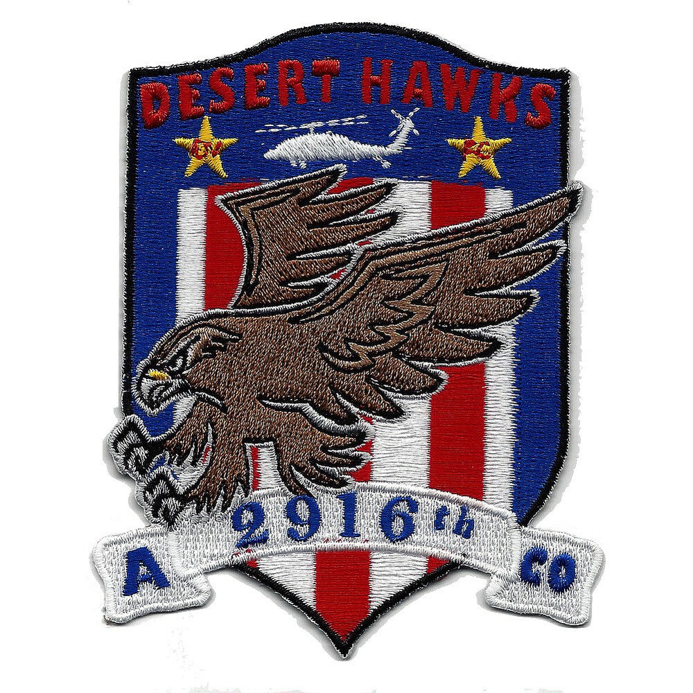 A Company 2916th Aviation Battalion 2 Star Patch