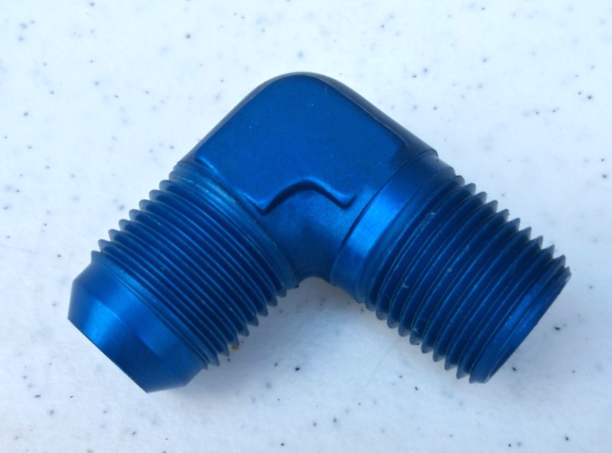 GOODRIDGE  90 DEG MALE ELBOW   AN-6  FLARE X 3/8 NPT   PT# AN 822-06-06D