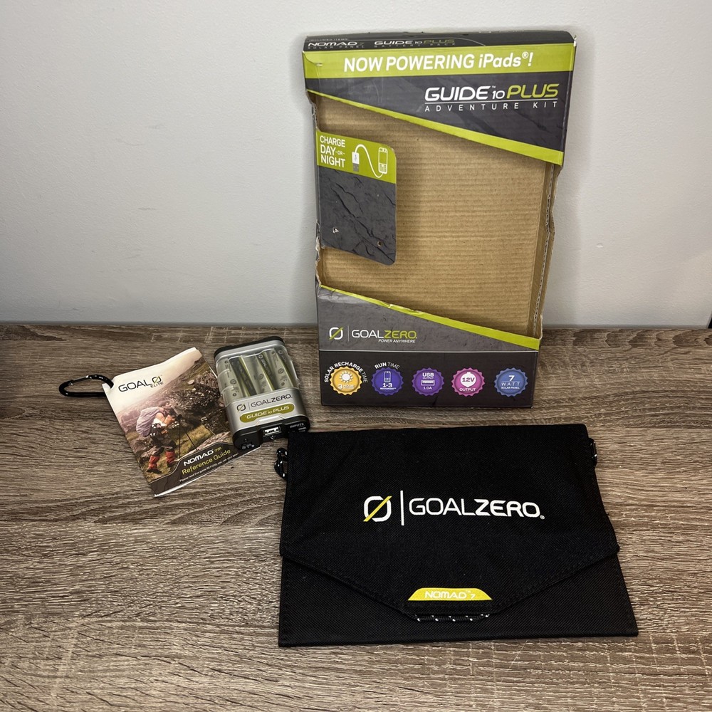 Goal Zero Guide 10 Plus Adventure Kit Nomad 7