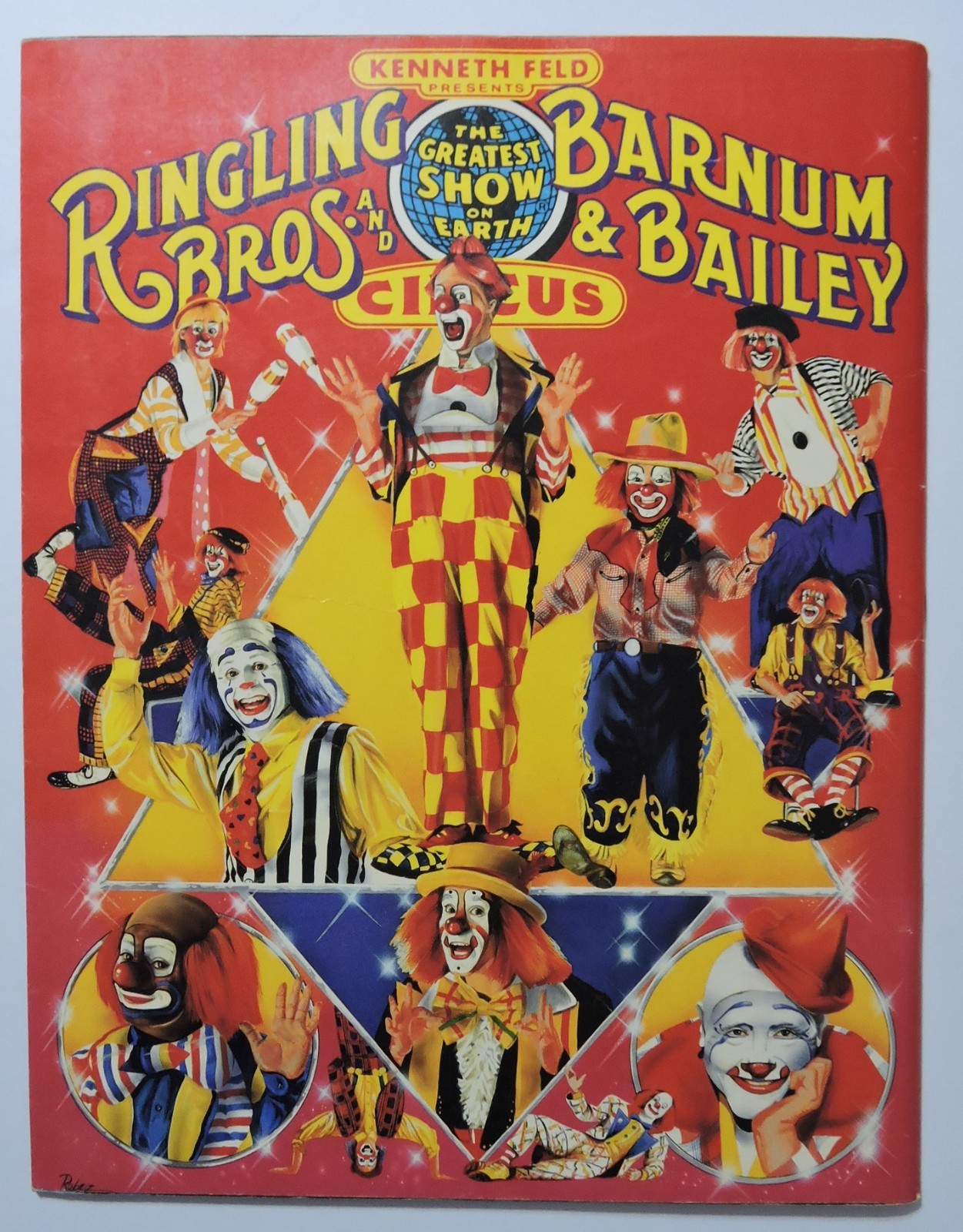 1988 Ringling Brothers Barnum & Bailey Circus Program 118th edition w/ Poster