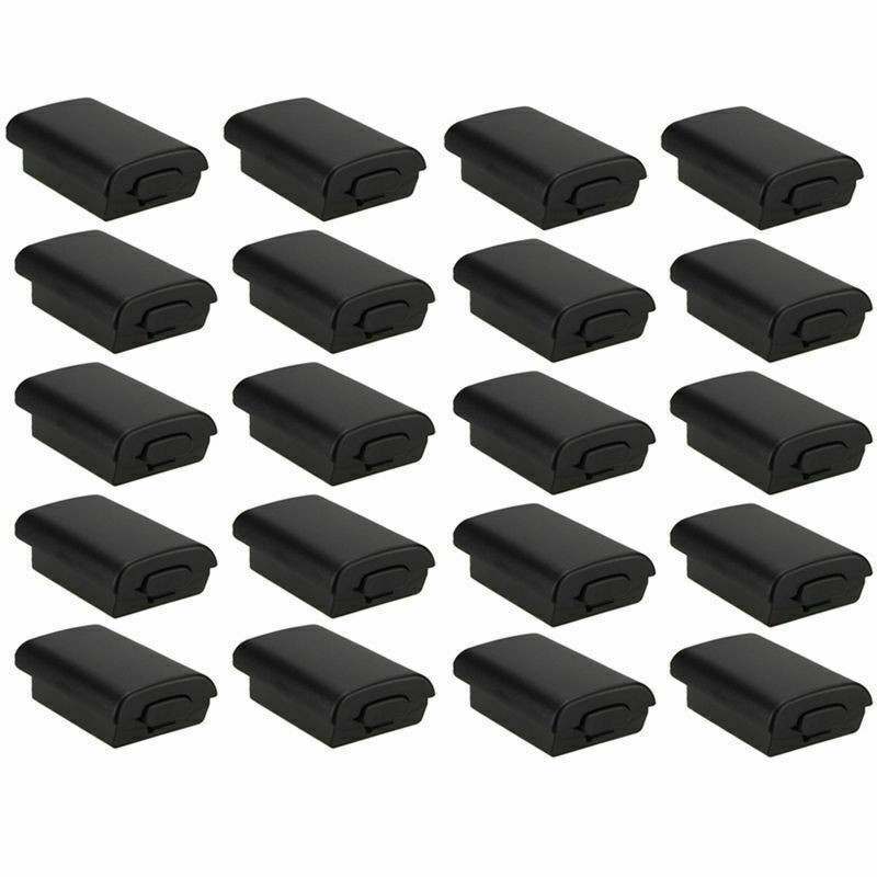 10x Black AA Battery Back Cover Case Shell Pack For Xbox 360 Wireless Controller