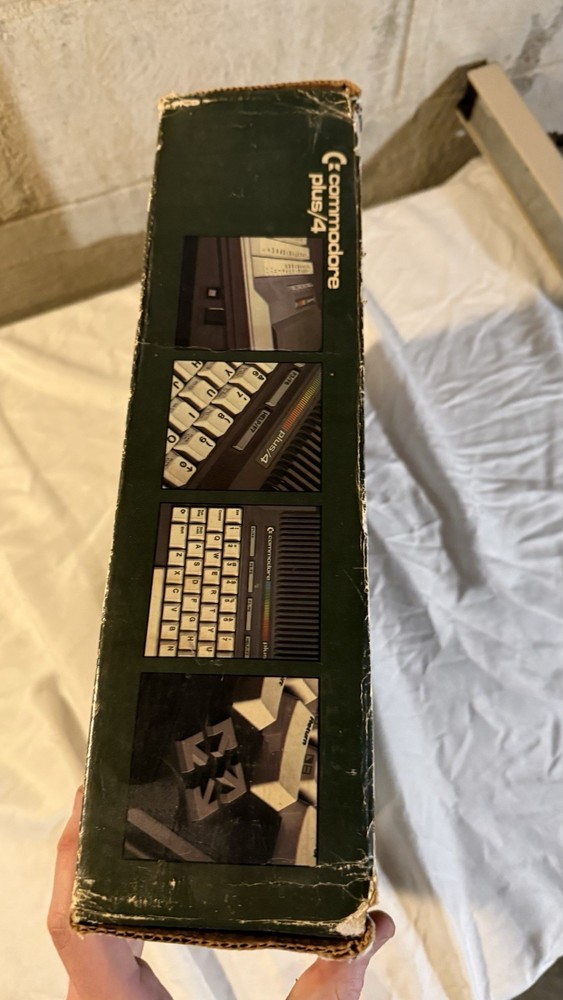 WORKING Commodore Plus/4 In Box With PSU Manuals Retro Vintage Computer Tested