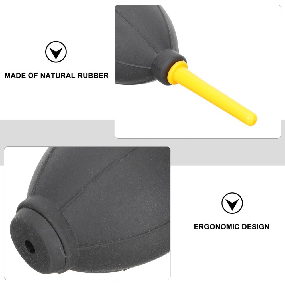 3 Pcs Blower Duster Handheld Accessories Camera Bulb