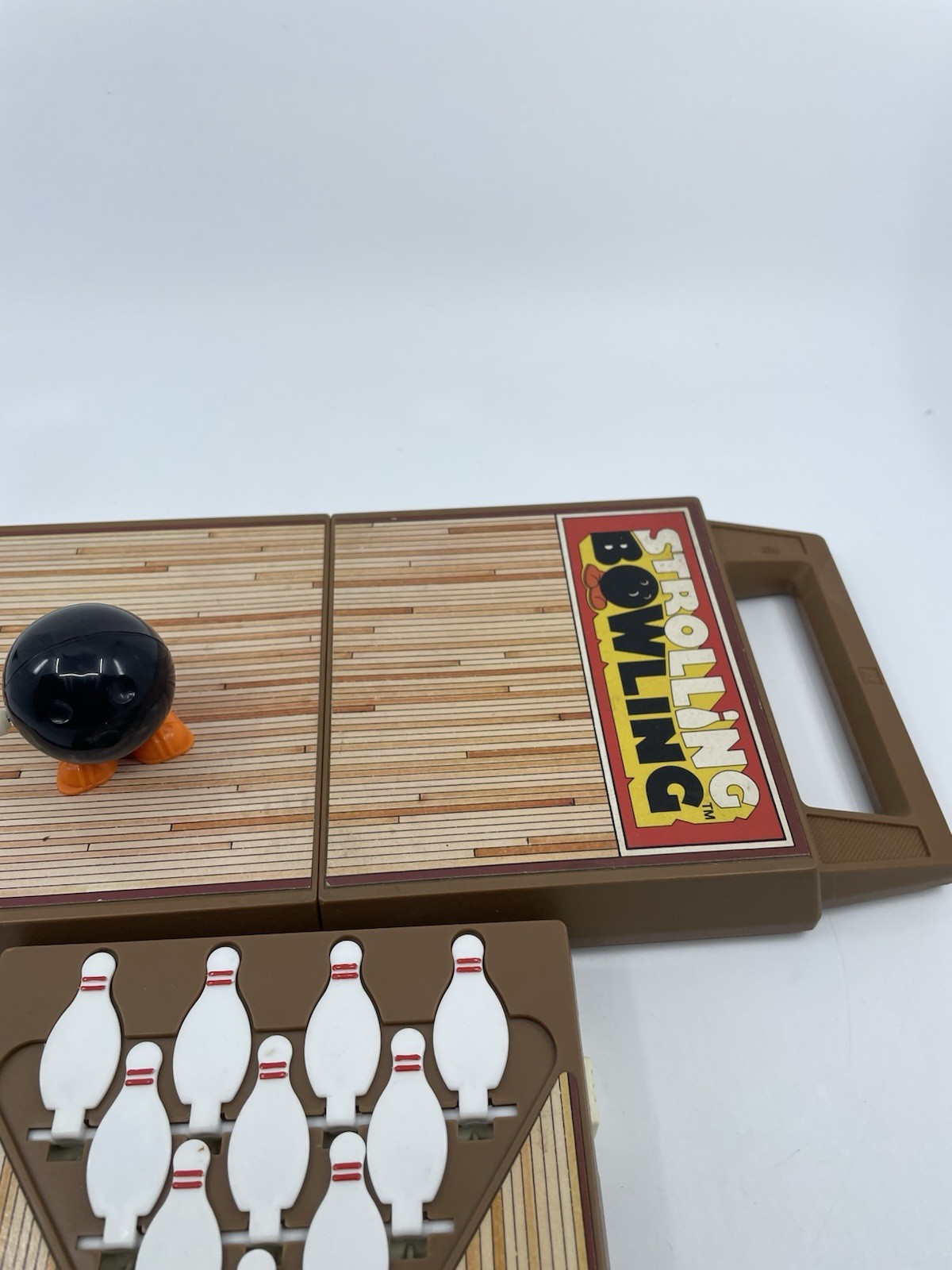 Vintage 1980 Tomy Strolling Bowling Wind Up Game, Ball Is Not Working