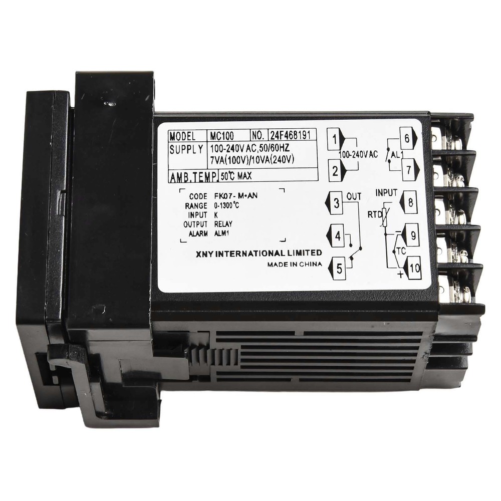 Precision Thermostat for Temperature Control PT100 K Thermocouple Input
