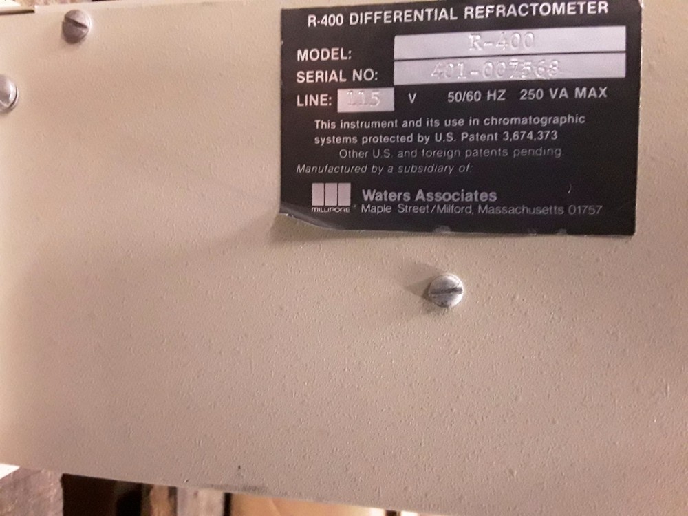 Waters R-400 Differential Refractometer Electronics Unit