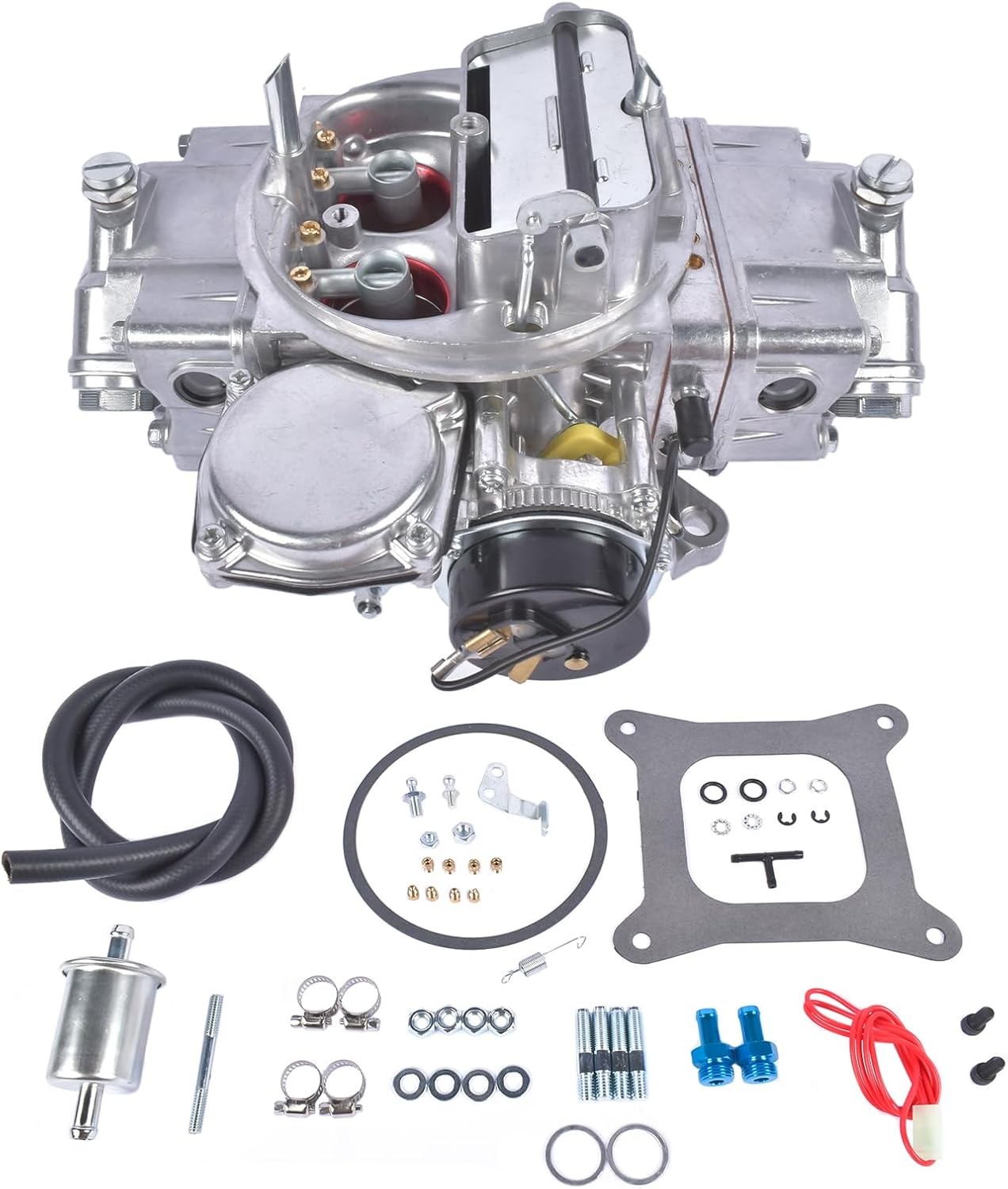Carburetor For 0-80458SA Holley 4-Barrel Square Bore 600 CFM Electric Choke 4160