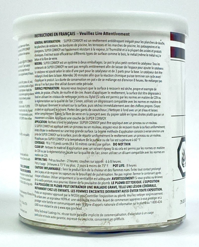 Olympic Super Convoy Epoxy Coating White 368