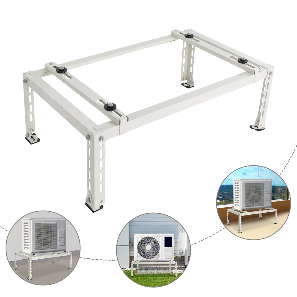 Heavy-duty Universal Ac Outdoor Bracket 440lbs Floor Bracket Adjustable