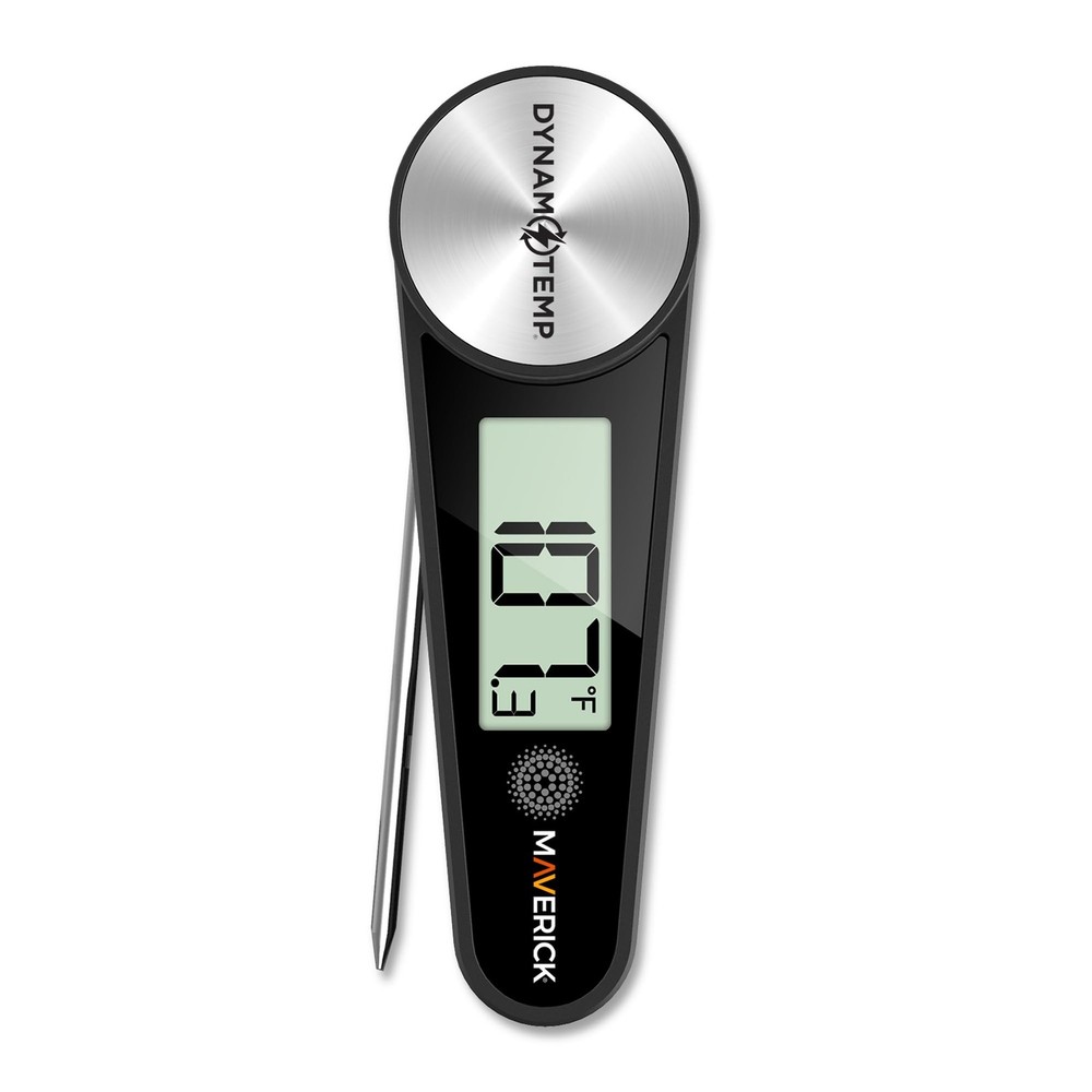 Dynamo Temp Instant Read Thermometer, No Batteries, Fast 2mm Step-Down Probe,...