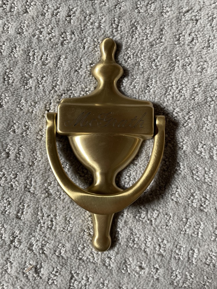 Brass Door Knocker "McGrath"
