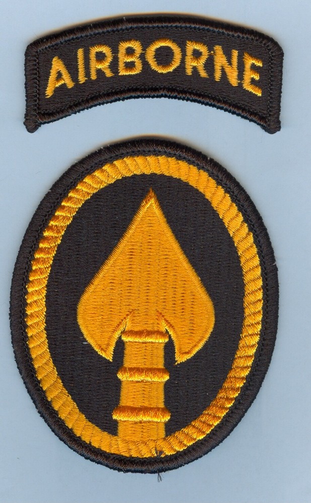 NEW ISSUE SSI:  SPECIAL OPERATIONS COMMAND w/ AIRBORNE TAB