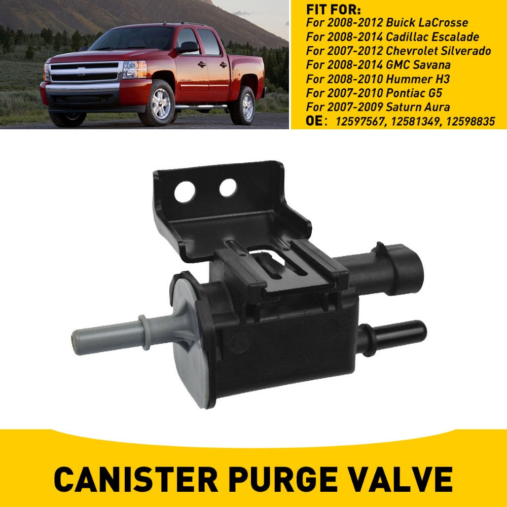VAPOR CANISTER PURGE SOLENOID EVAP VENT VALVE CONTROL 12581349 FOR CHEVY BUICK