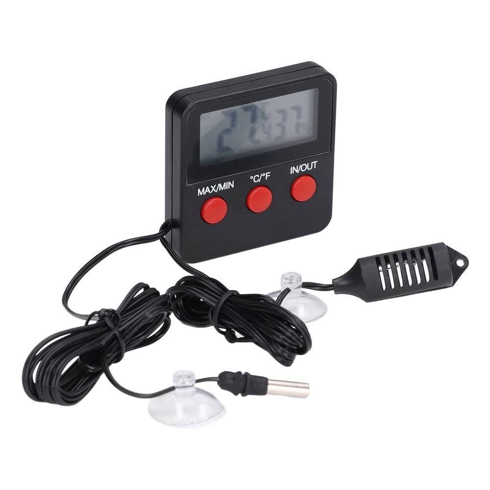 Humidity Temperature Gauge Mini Thermometer Digital Display Temp Sensor Mete NEW