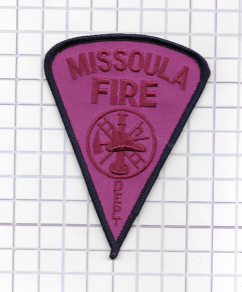 Fire Patch -MISSOULAT Blue/Red