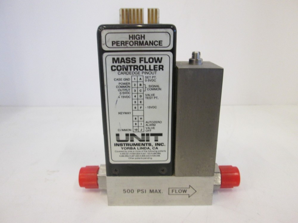 Unit Instruments, UFC-1200N, Mass Flow Controller, 10 SLM, N2, Used