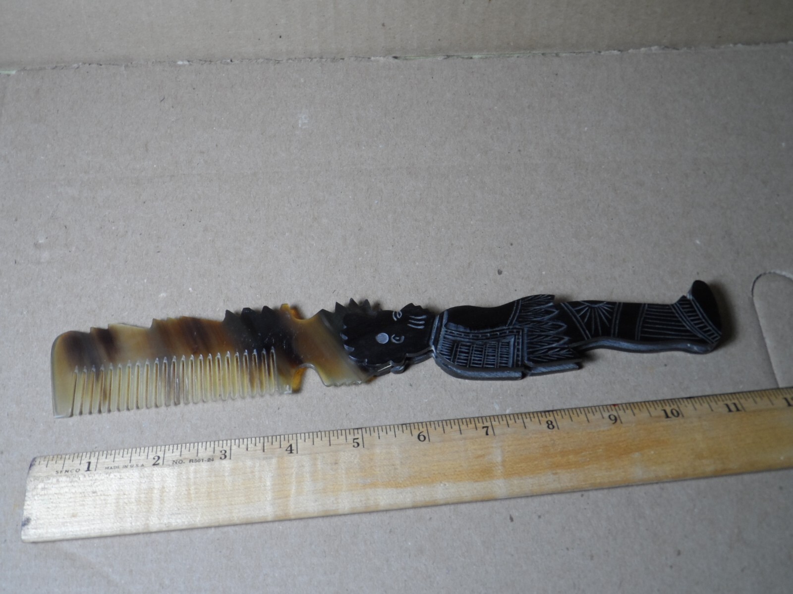 Reproduction Colonial Era Folding Comb Mountain Man Native Warrior