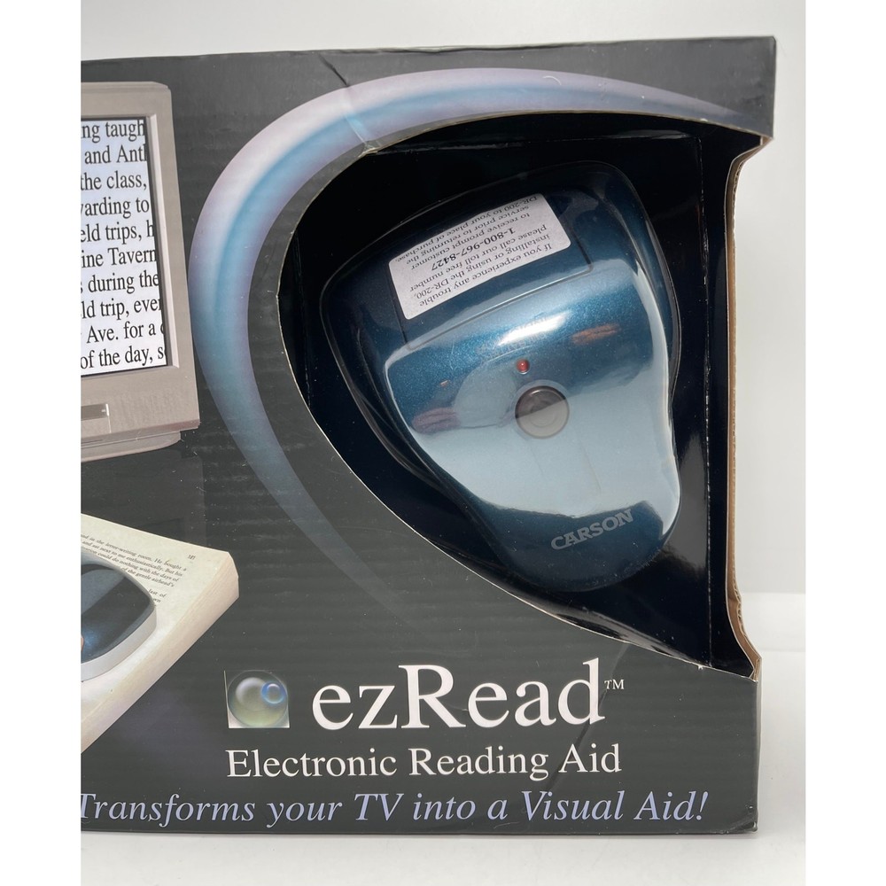 Carson ezRead EZ Read Reading TV Magnifier Low Vision Visual Reading Aid