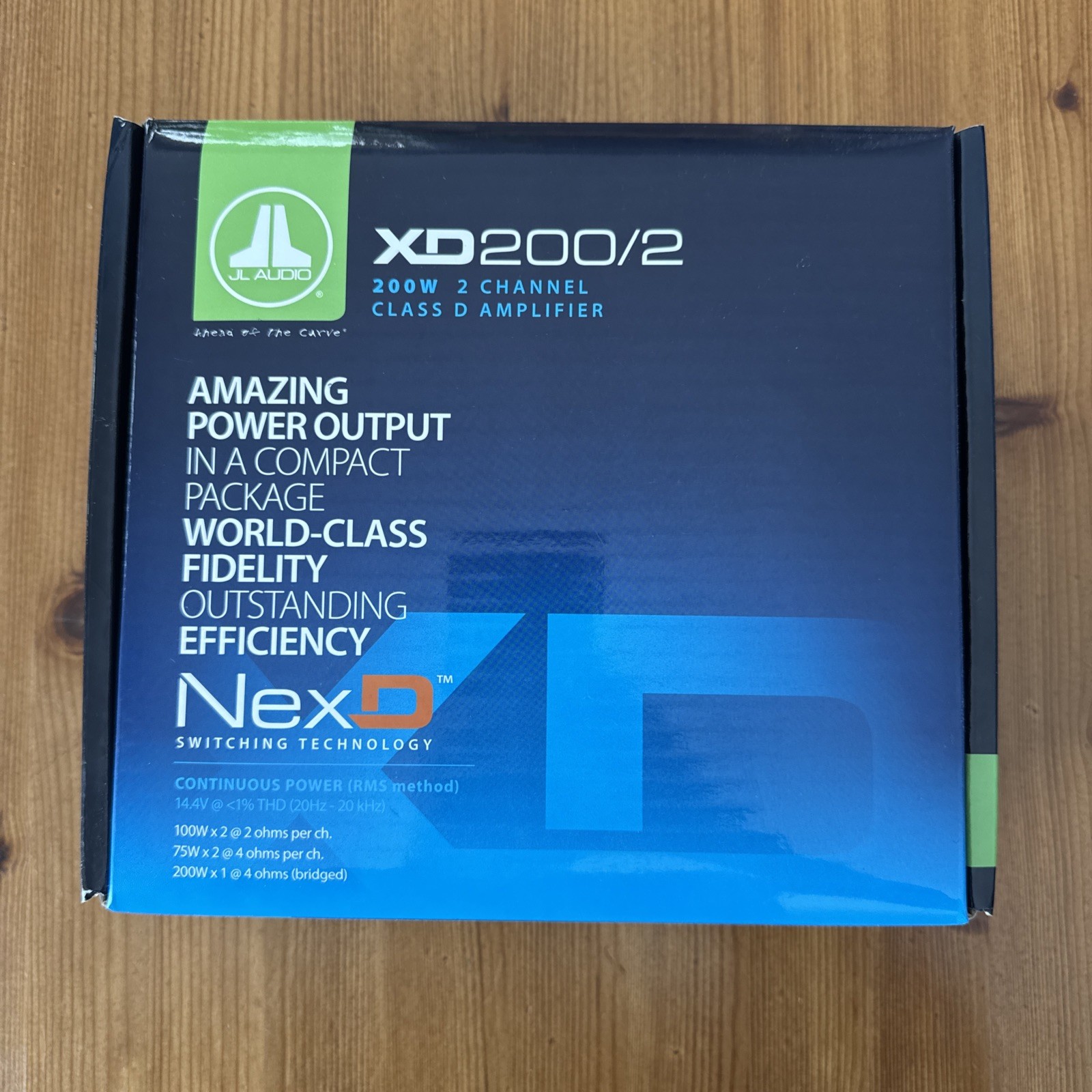 JL AUDIO XD-Serie 2CH AMP XD200/2