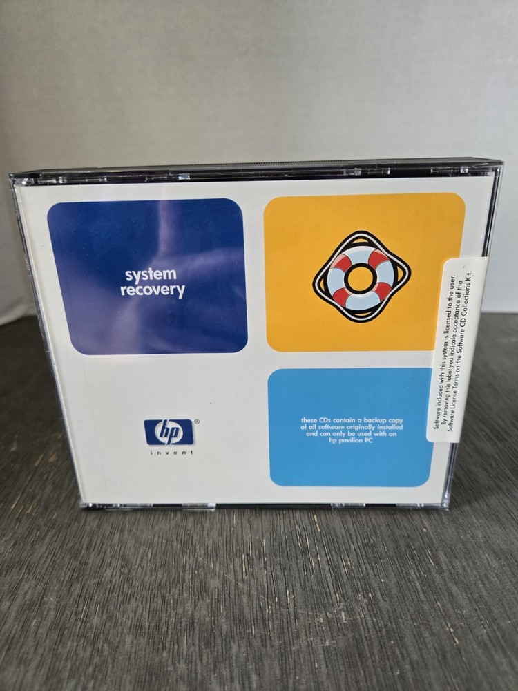 HP Pavilion Recovery Program