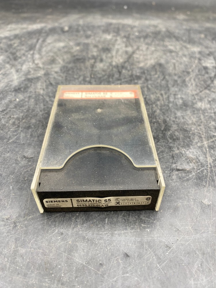 SIEMENS 6ES5375-0LA15 Memory Submodule 8K SIMATIC S5