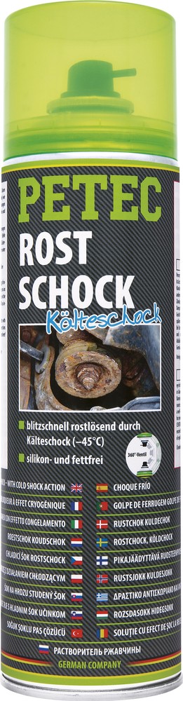 Petec Rust Shock Cold Shock Shock Spray 500ml