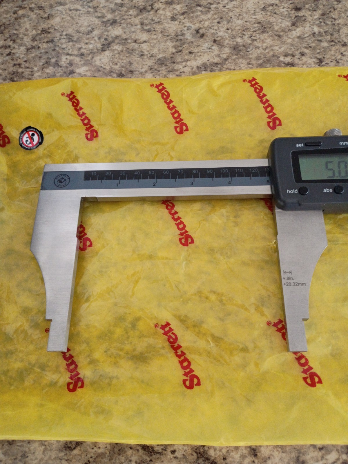 Starrett 799- 24"/600 Electronic Caliper