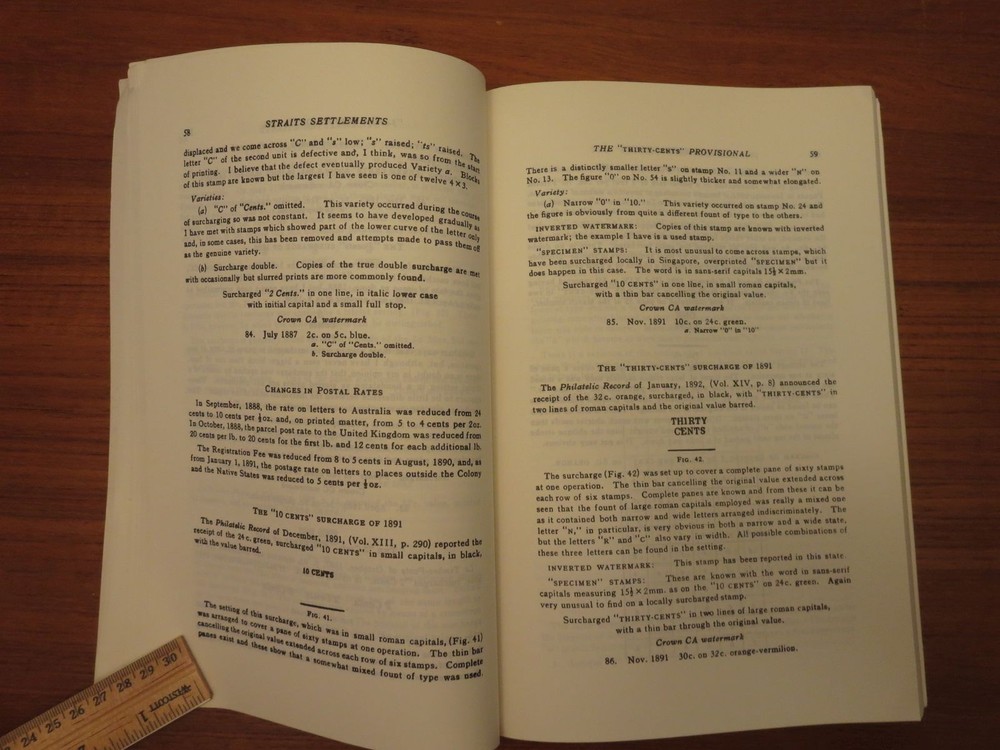 Straits Settlements Postage Stamps & Protected States Malaya F. E. Wood