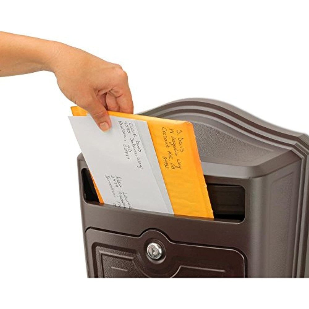 Architectural Mailboxes 2540RZ-10 Maison Wallmount Mailbox, Small, Rubbed Bronze