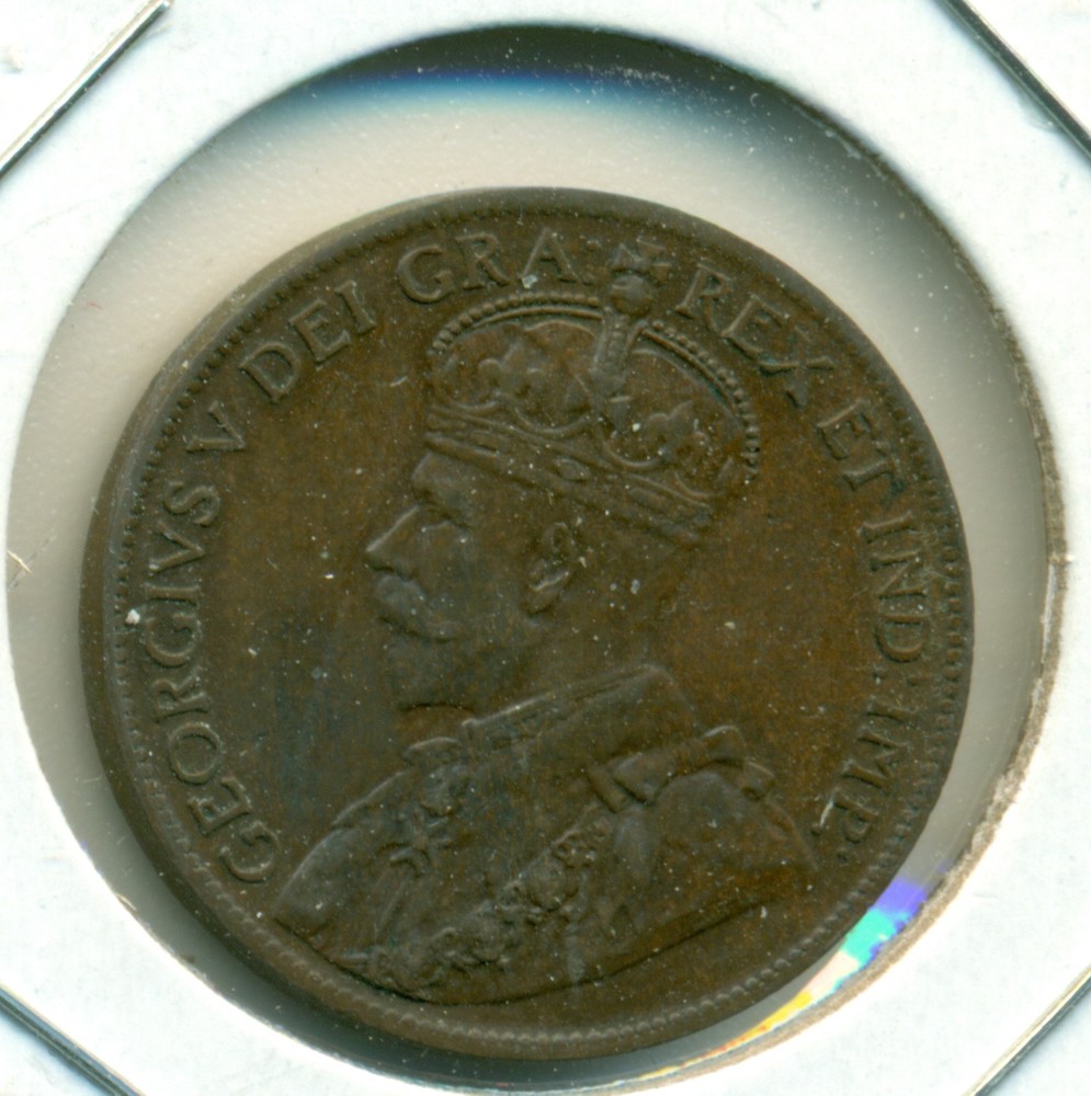 1919 CANADA LARGE CENT, ALMOST UNCIRCULATED, GREAT PRICE!