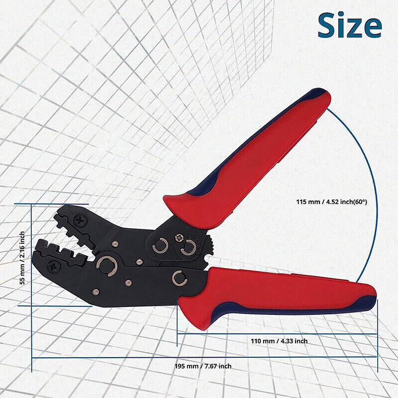 SN-48B Crimper Plier Crimping Tool Wire Cable Connectors Electrical Terminals