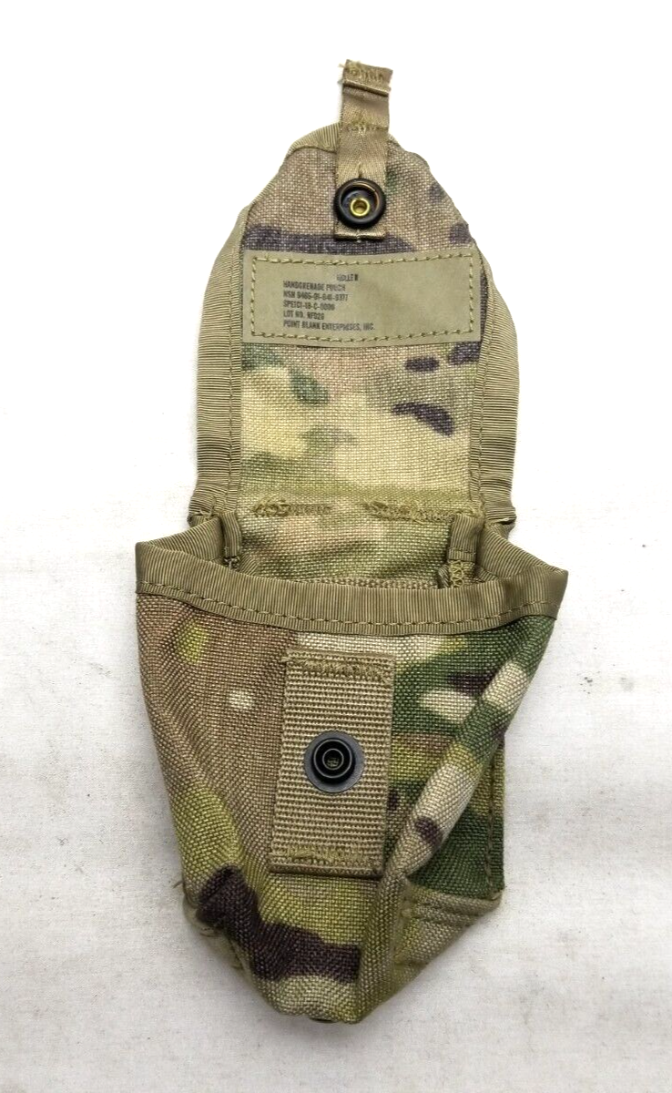QTY 1 USGI Military Molle II OCP Multicam Army Hand Grenade Ammo Pouch NEW