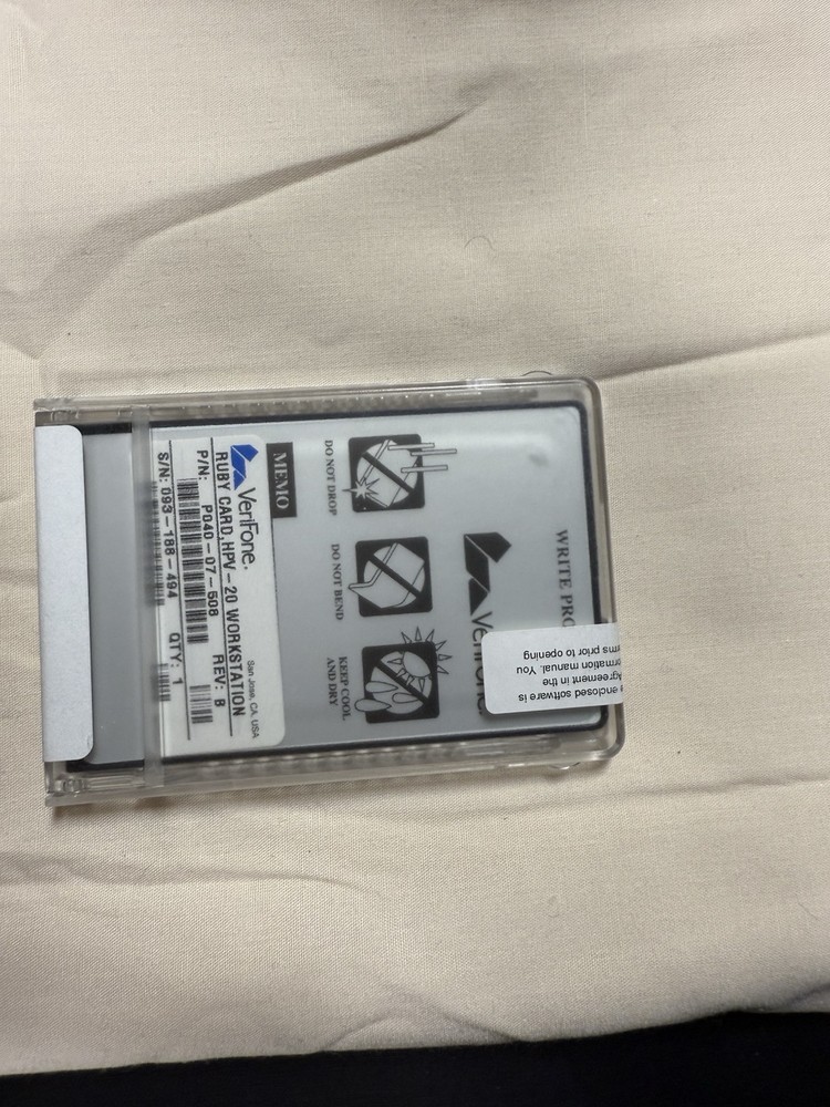 Verifone Ruby Card For HPV-20 Workstation