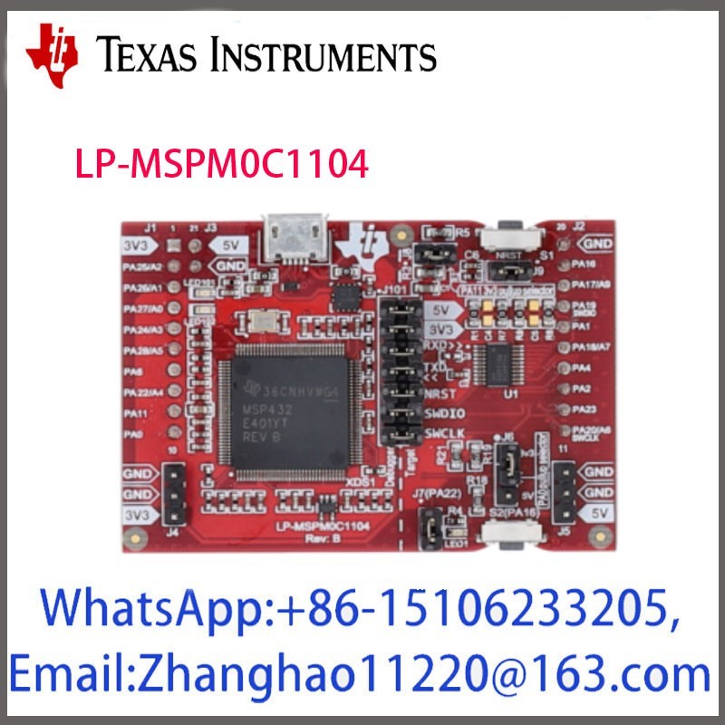 LP-MSPM0C1104 Development Kit for 24MHz Arm® Cortex®-M0 MCU