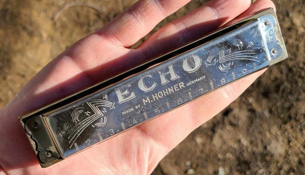 Vintage The Echo M.Hohner Harmonica Made In Germany