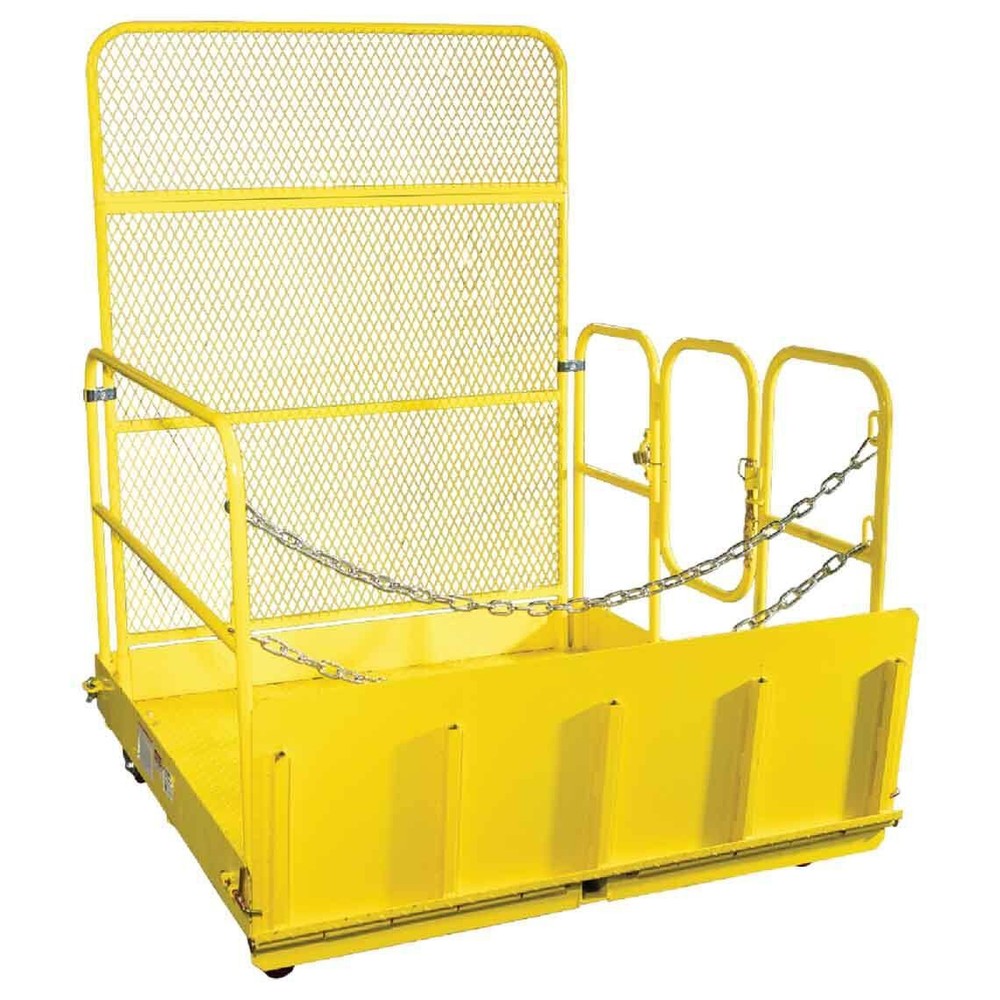 Titan Attachments 54-in Wide Mobile Easy Loading Work Platform