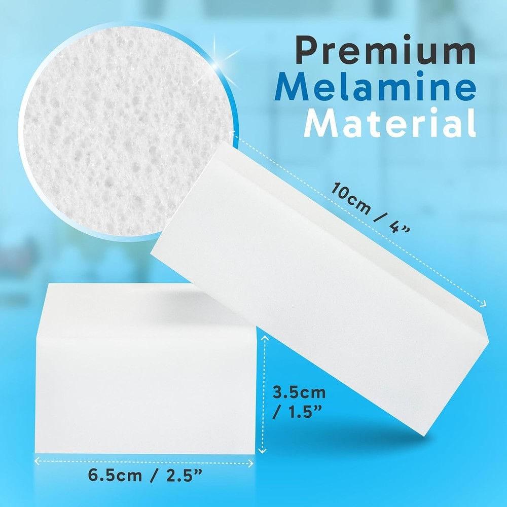 20 Pack Extra Large Eraser Sponge – Extra Thick, Long Lasting Magic Melamine ...