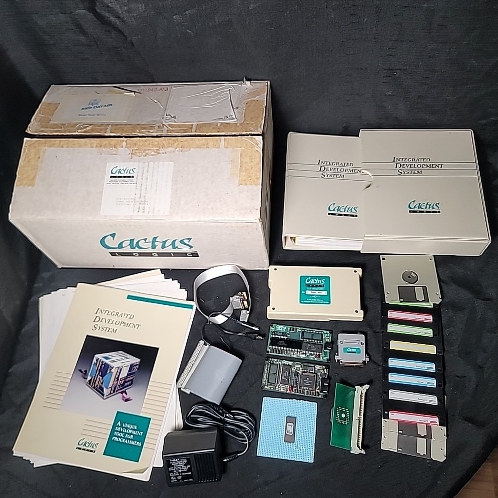 Cactus Logic IDS Microprocessor PROM Programmer EPROM Test Boards TIU 200 IDE