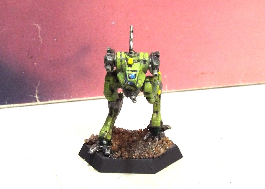 BATTLETECH LOCUST MECH (CATALYST, PLASTIC, PAINTED)