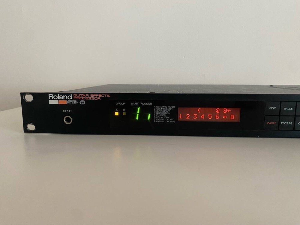 Roland GP-8 Rackmount Guitar Effects Processor Made in Japan