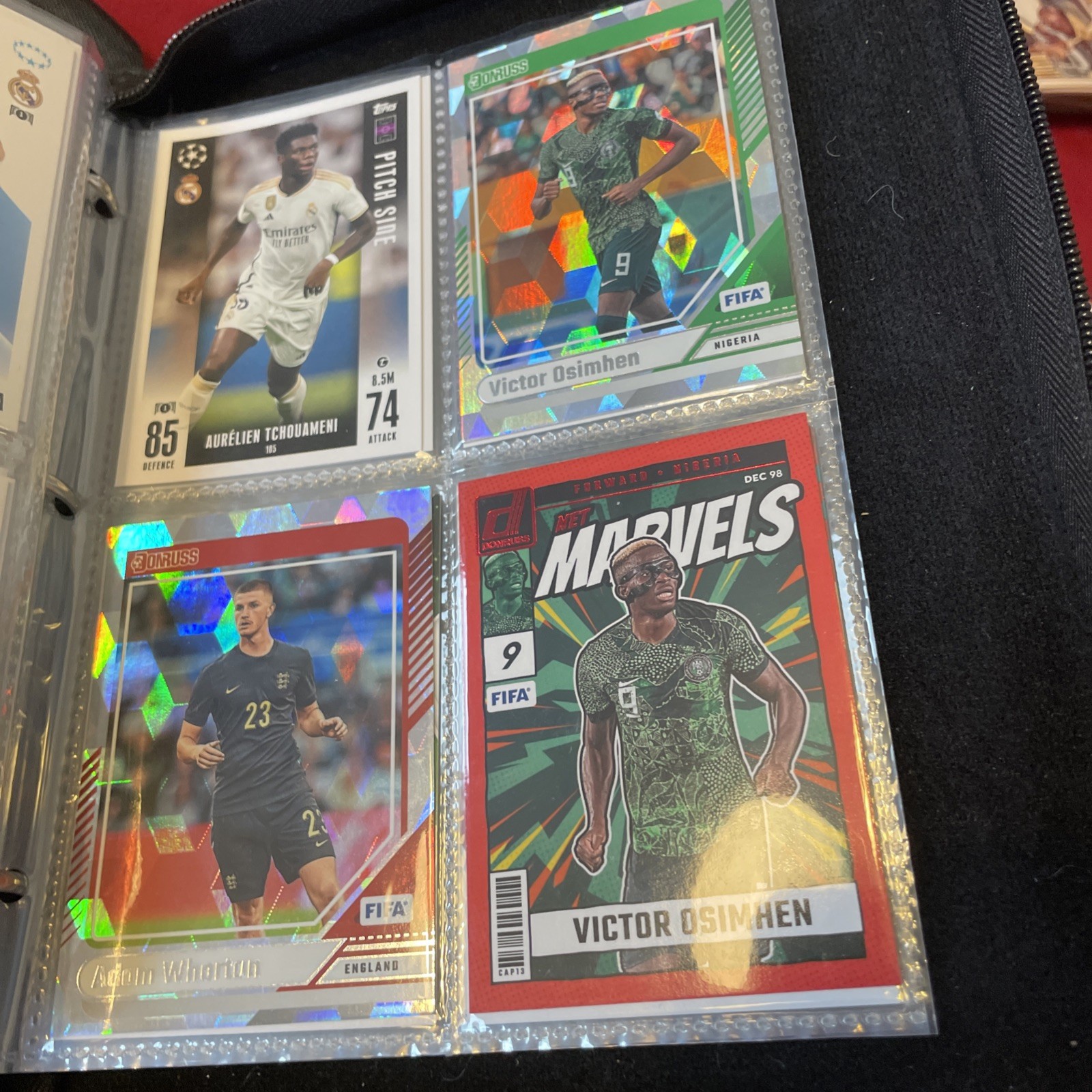 Huge Binder Full Of Soccer Cards! Panini, Topps, Many Holos And Special Cards!